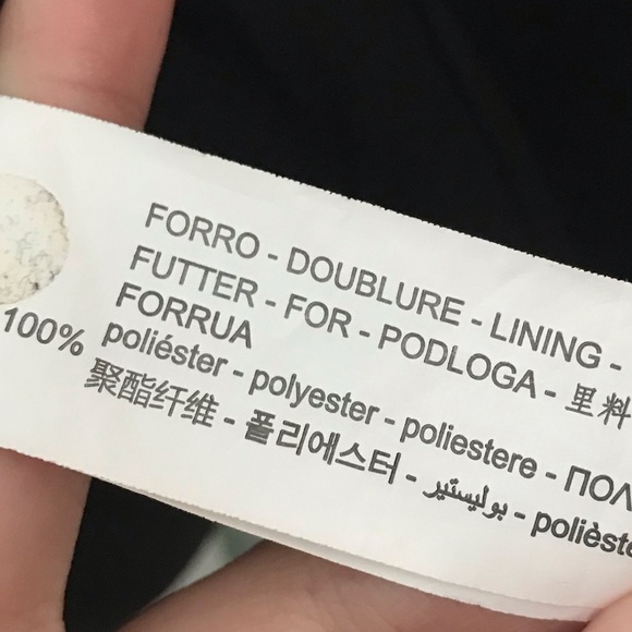 Zara Black Puff Sleeve Mini Dress V Neck Small - Picture 10 of 11